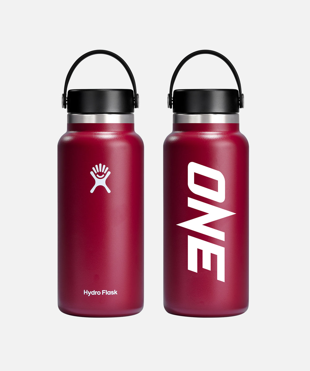 ONE x Hydro Flask 32oz Wide Mouth Flex Cap (Berry) – ONE.SHOP