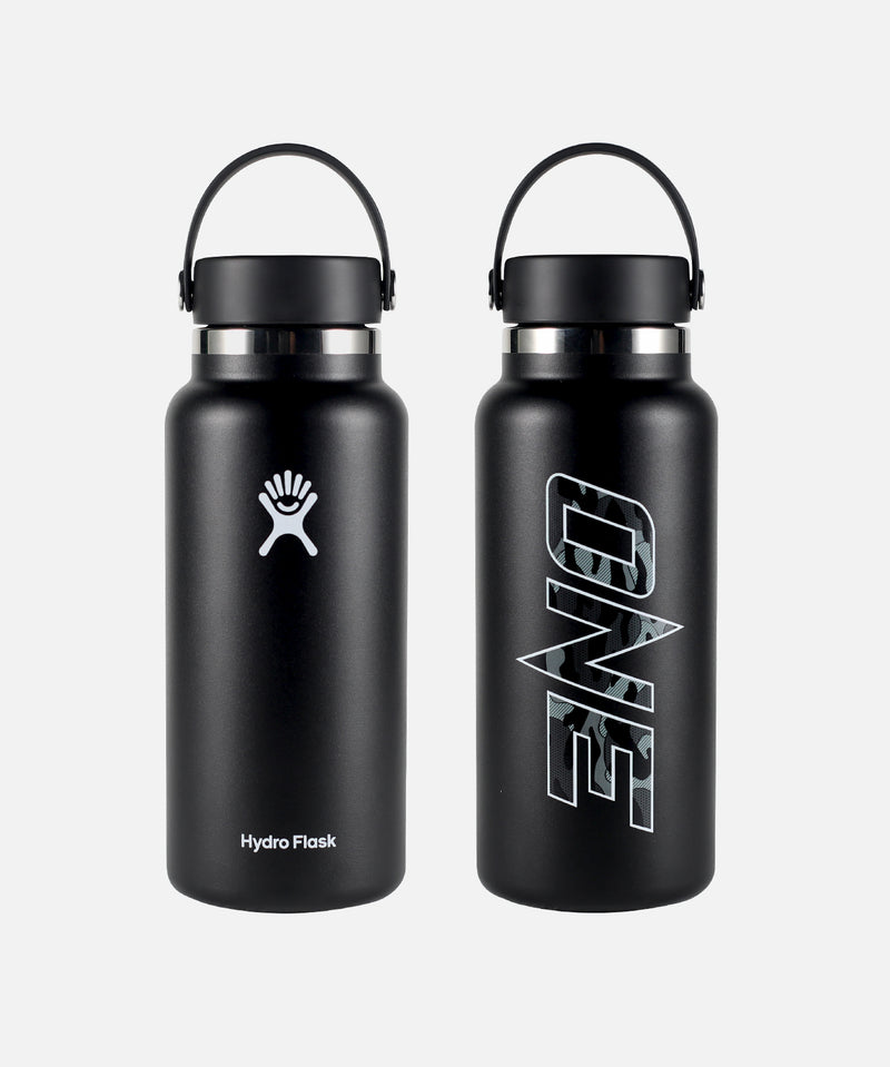 ONE x Hydro Flask 32oz Wide Mouth Flex Cap (Black) –