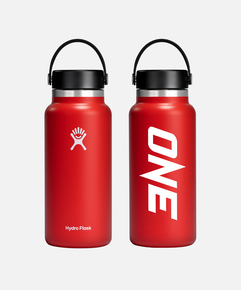 ONE x Hydro Flask 32oz Wide Mouth Flex Cap (Goji) – The