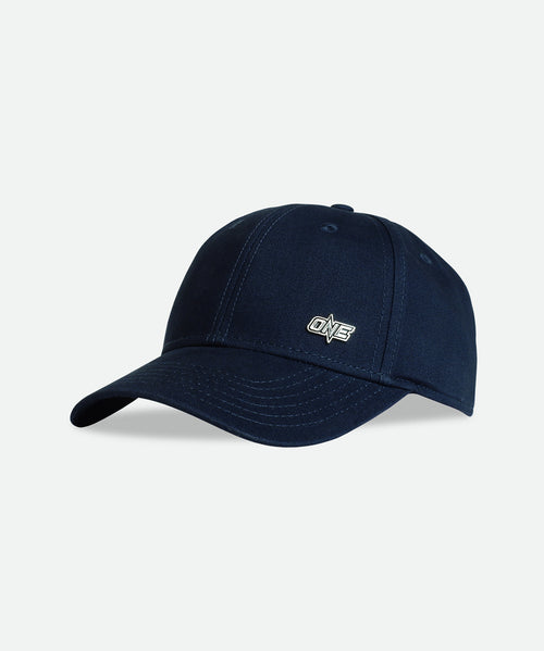 ONE Metal Logo Cap - Navy/Silver - ONE.SHOP | The Official Online Shop of ONE Championship