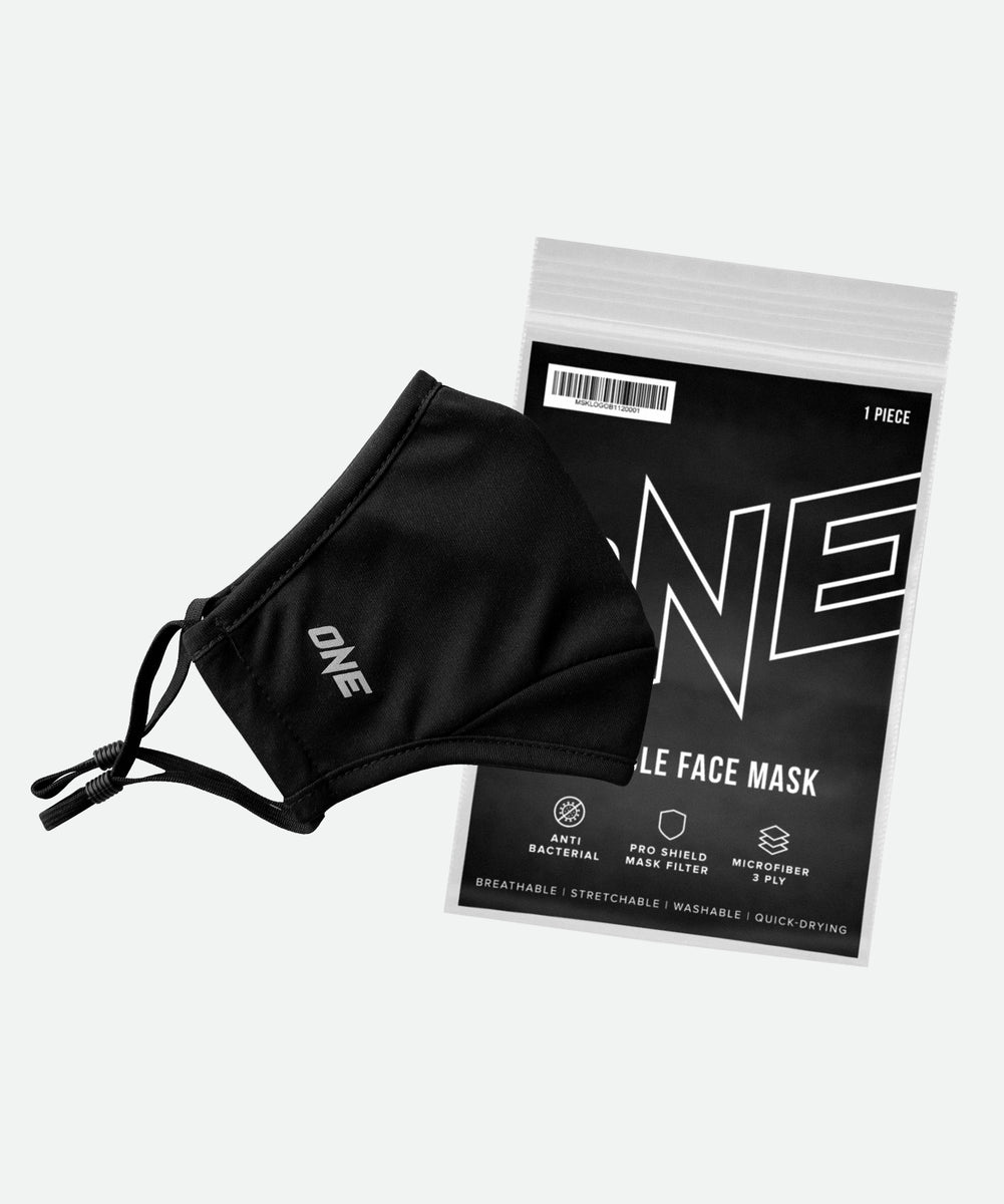 ONE Face Mask 2.0 (Black) – ONE.SHOP | The Official Online