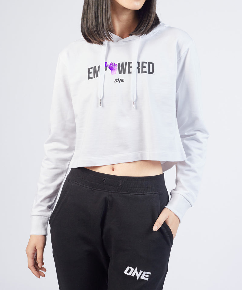 Crop top deals hoodie online