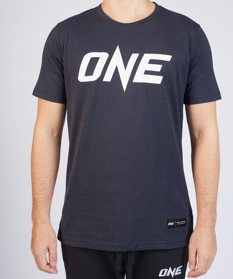 ONE Denim Blue Logo Tee  ONE Championship –