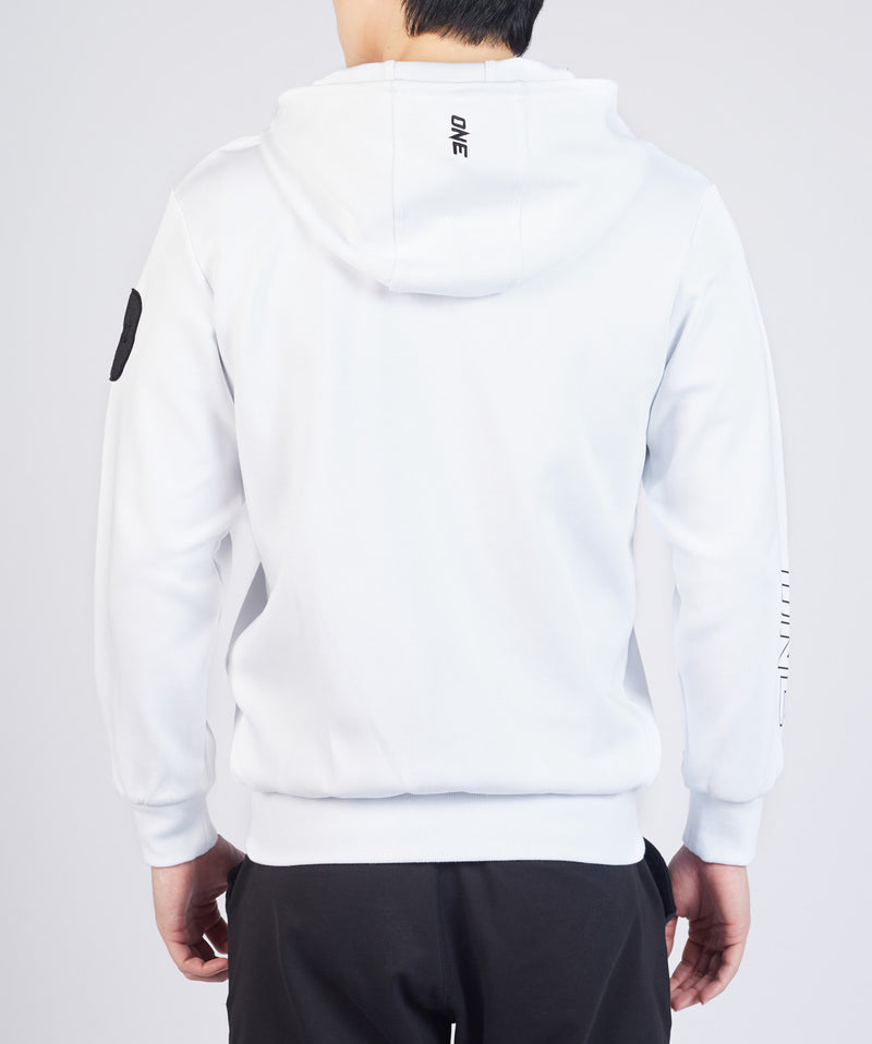 ONE Walkout Zip Hoodie (White) | ONE Championship – ONE.SHOP | The
