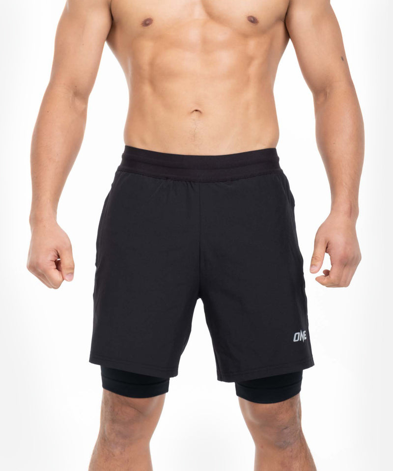 ELITE 2 In 1 Shorts (Black) – ONE.SHOP The Official Online Shop of ONE Championship